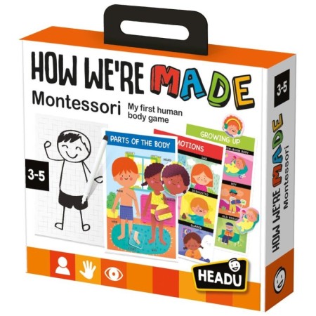 Headu Montessori - Sa Invatam Partile Corpului Headu - 1